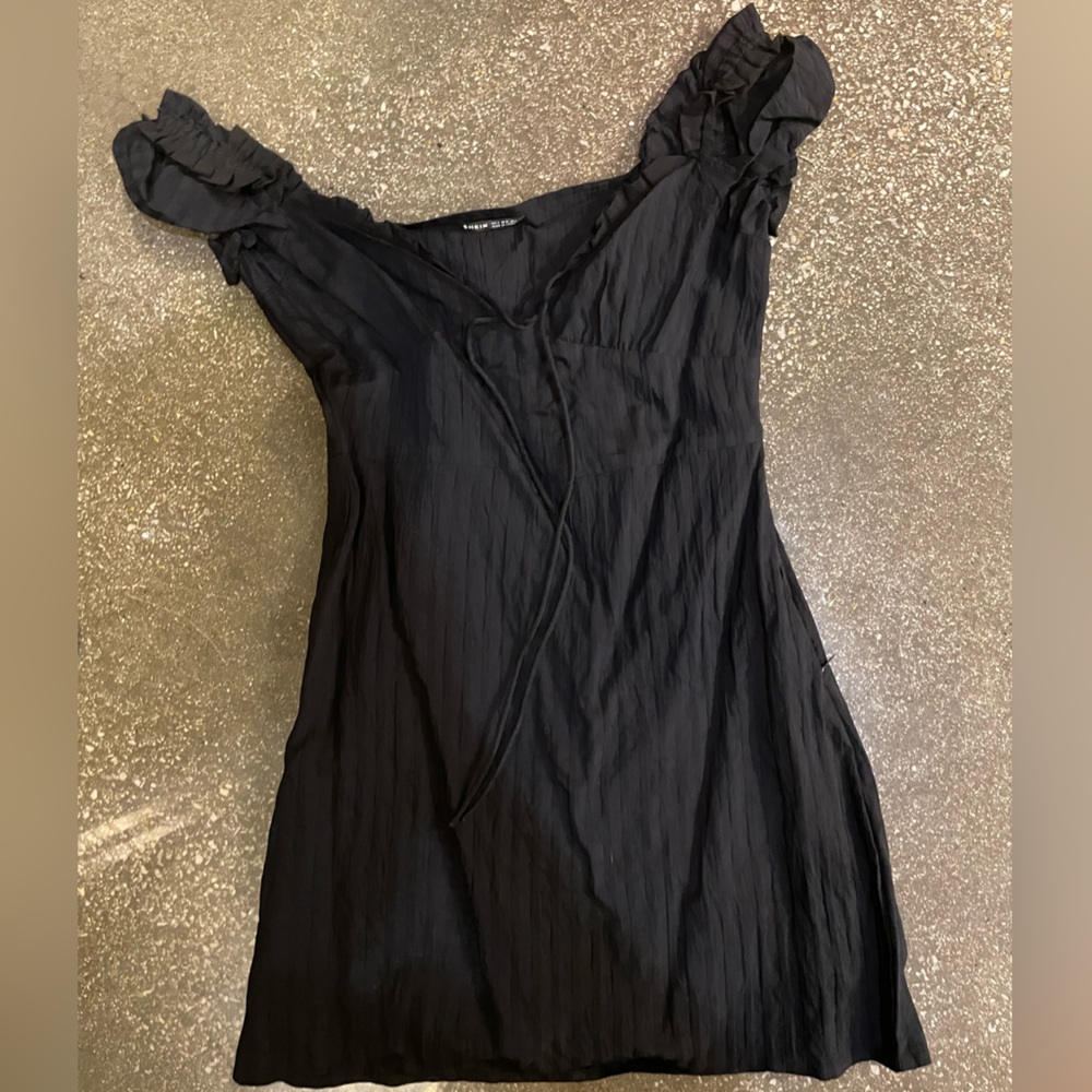Off the shoulder mini dress